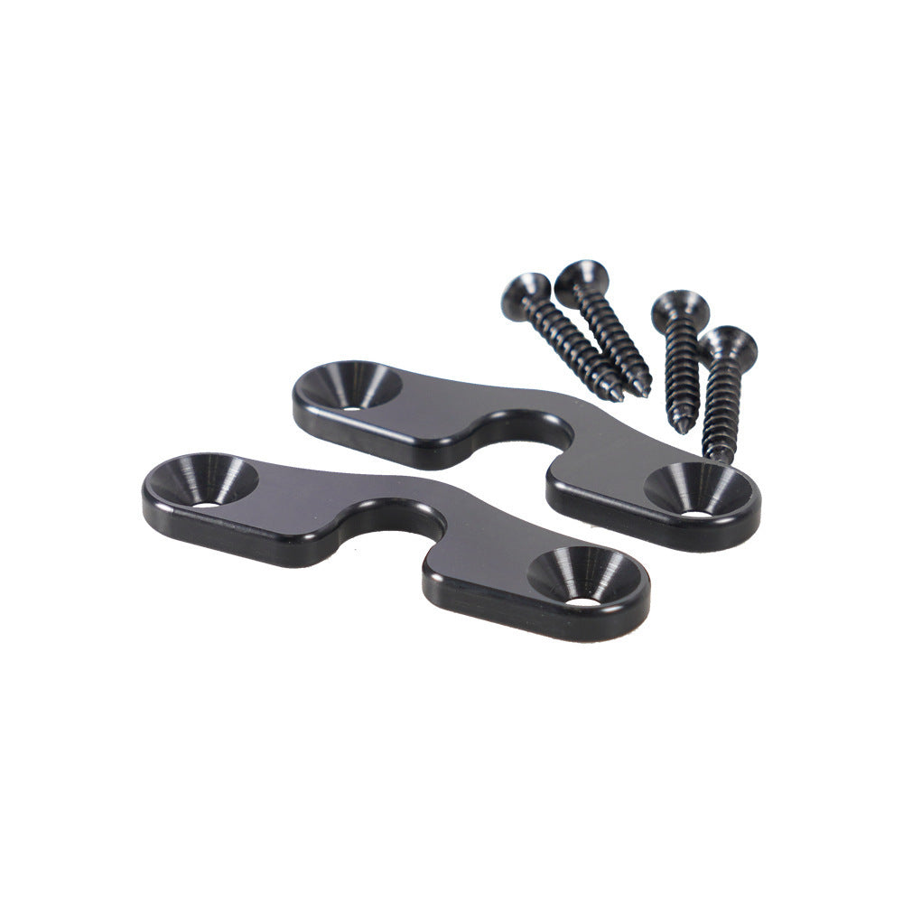 Aluminum Sunbreaker Clip Repair Kit for Jeep Wrangler Black