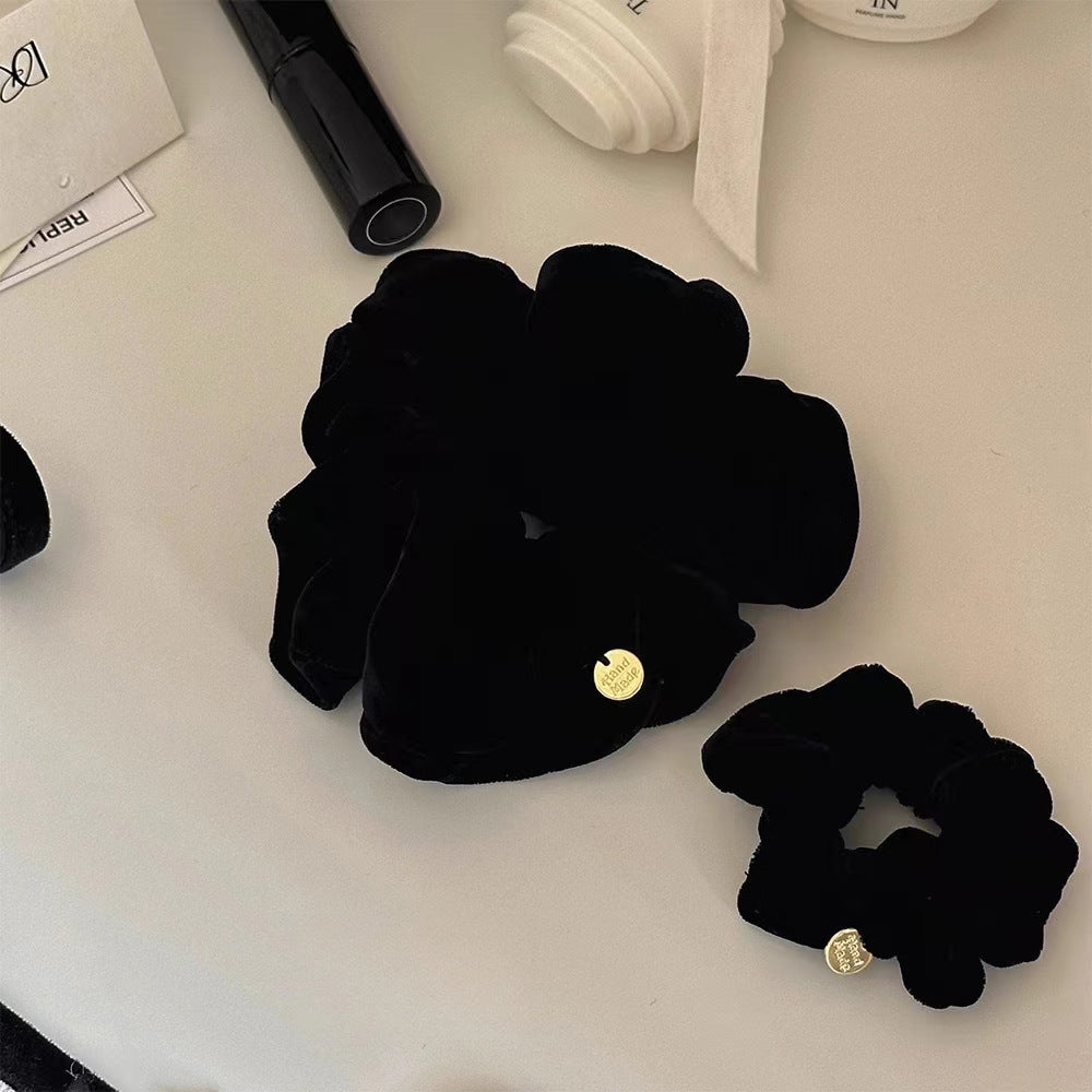 All-Match Large and Small Velvet Hair Rings - Elegant Hair Accessories