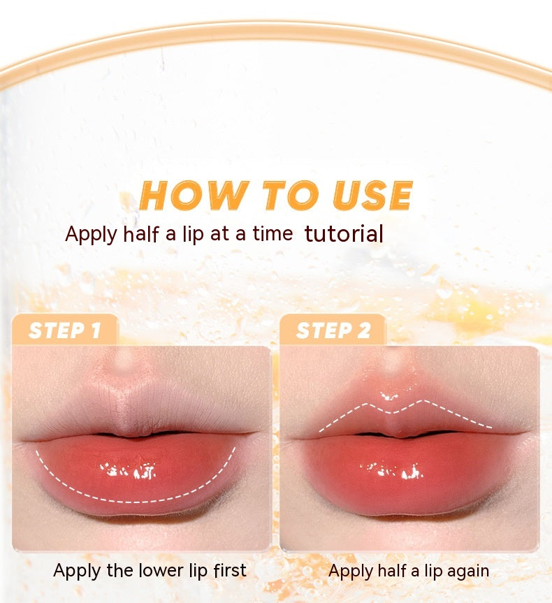 Moisturizing Lip Gloss Water Water Dew Lipstick Natural Shine Long Lasting