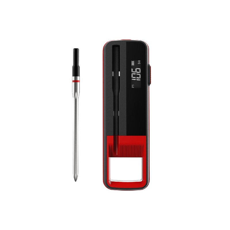Wireless Bluetooth Food Thermometer with BBQ Fork Probe - Single Needle