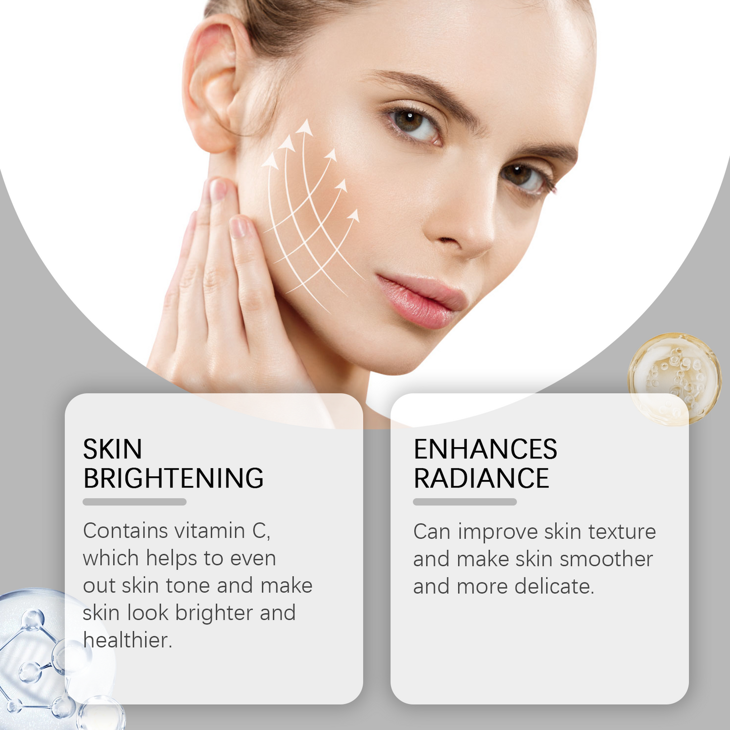 Vitamin C Face Serum with Niacinamide - Brightening & Pore Refining 30ml