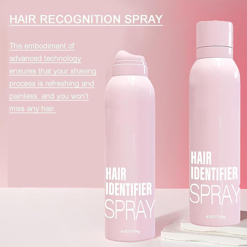 Hair Identifier Spray for Face Shaving with 4 Precision Eyebrow Trimmers