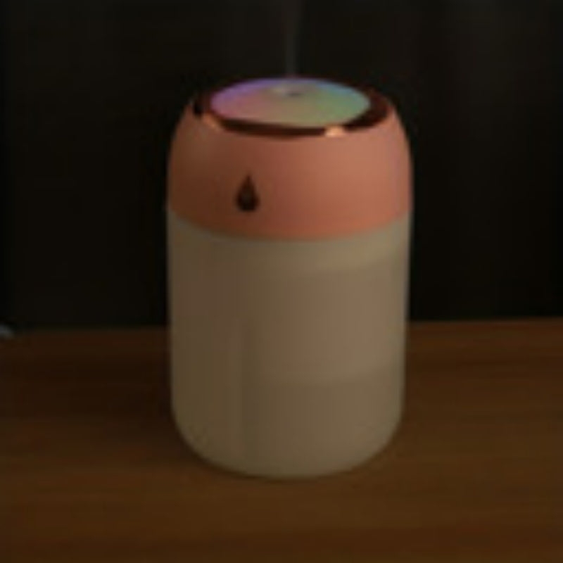 Portable Mini Humidifier 220ml for Bedroom Office Travel - Cool Mist, Quiet, USB