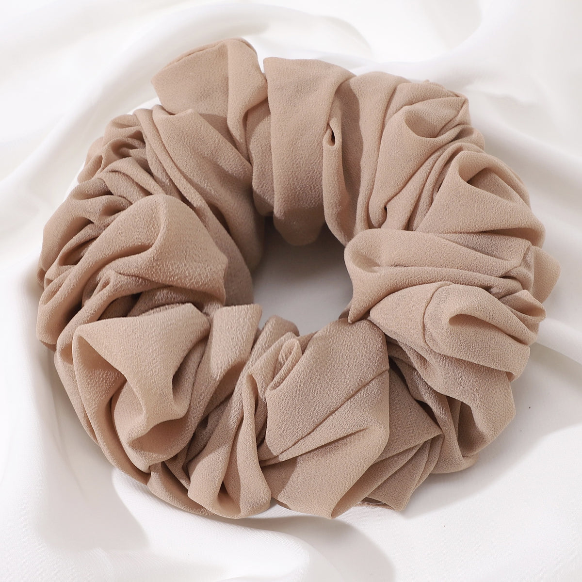 Pearl Chiffon Hair Tie Scrunchie - Multiple Colors