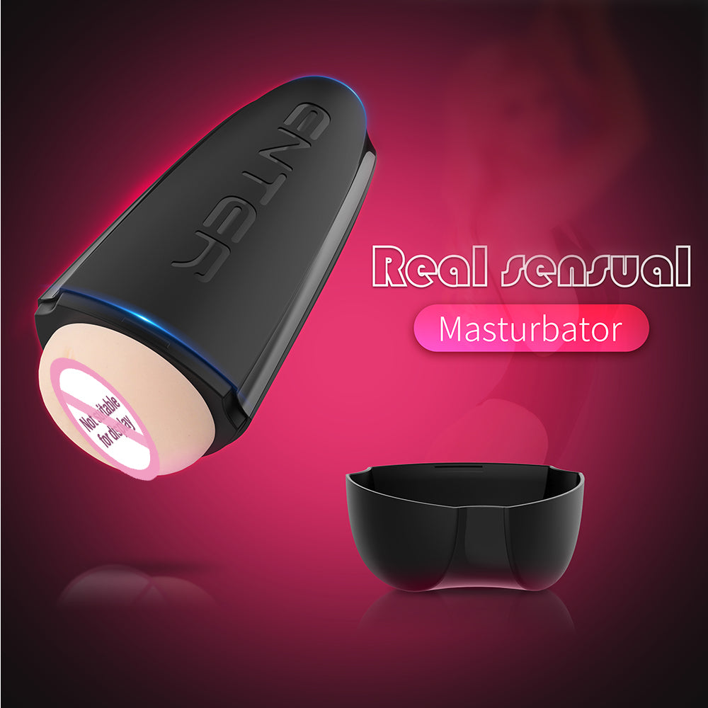Discreet Premium Stroker - Main Squeeze with Twist End Cap - Vanilla