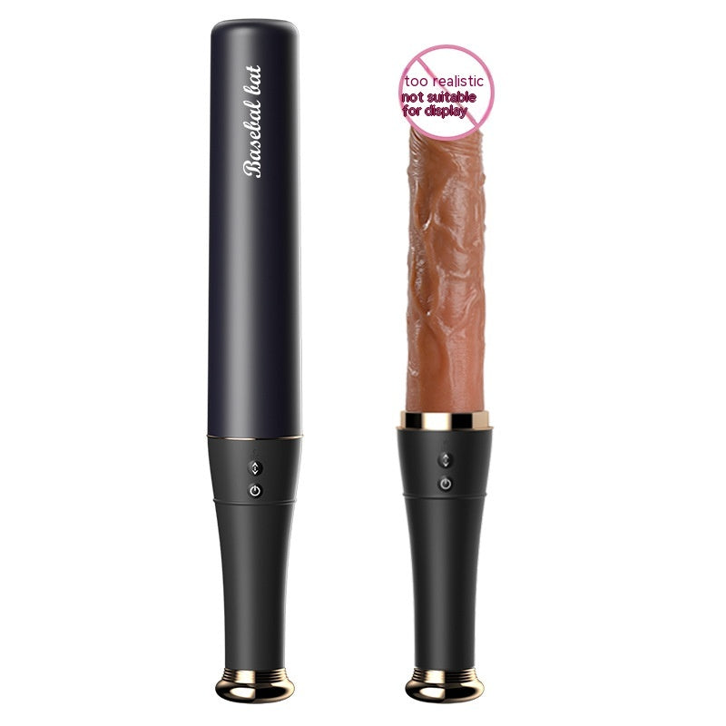 Women’s Automatic Thrusting Sex Toy with Vibration and Heating - Silicone