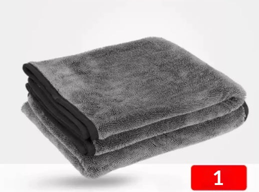 Coral Fleece Kitchen Cleaning Cloths - Multi-Color, Ultra-Fine Fiber, 400g/500g, 30x30cm/30x40cm