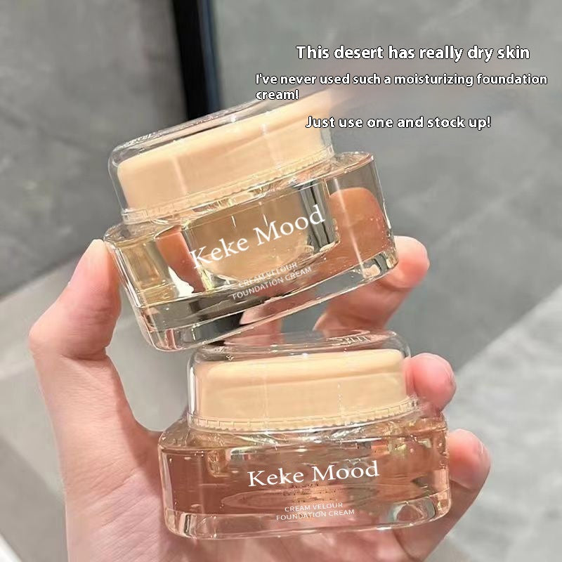 Cream Foundation Oil-Free Moisturizing Cream Makeup Natural Color