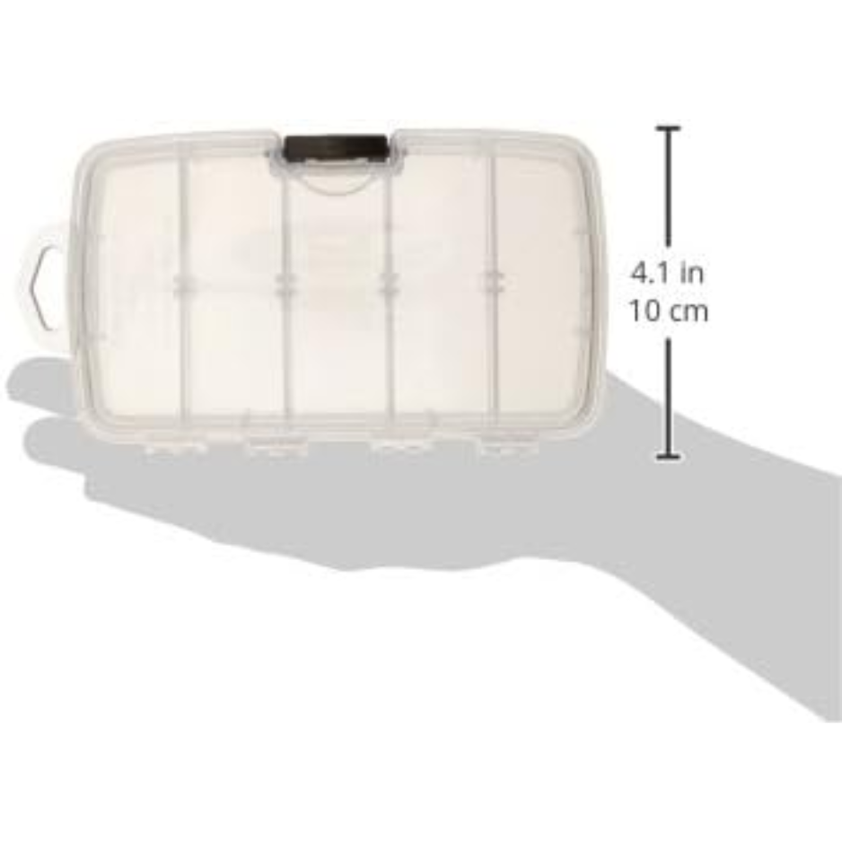 Plano Double-Sided Tackle Box for Small Fishing Gear - Clear