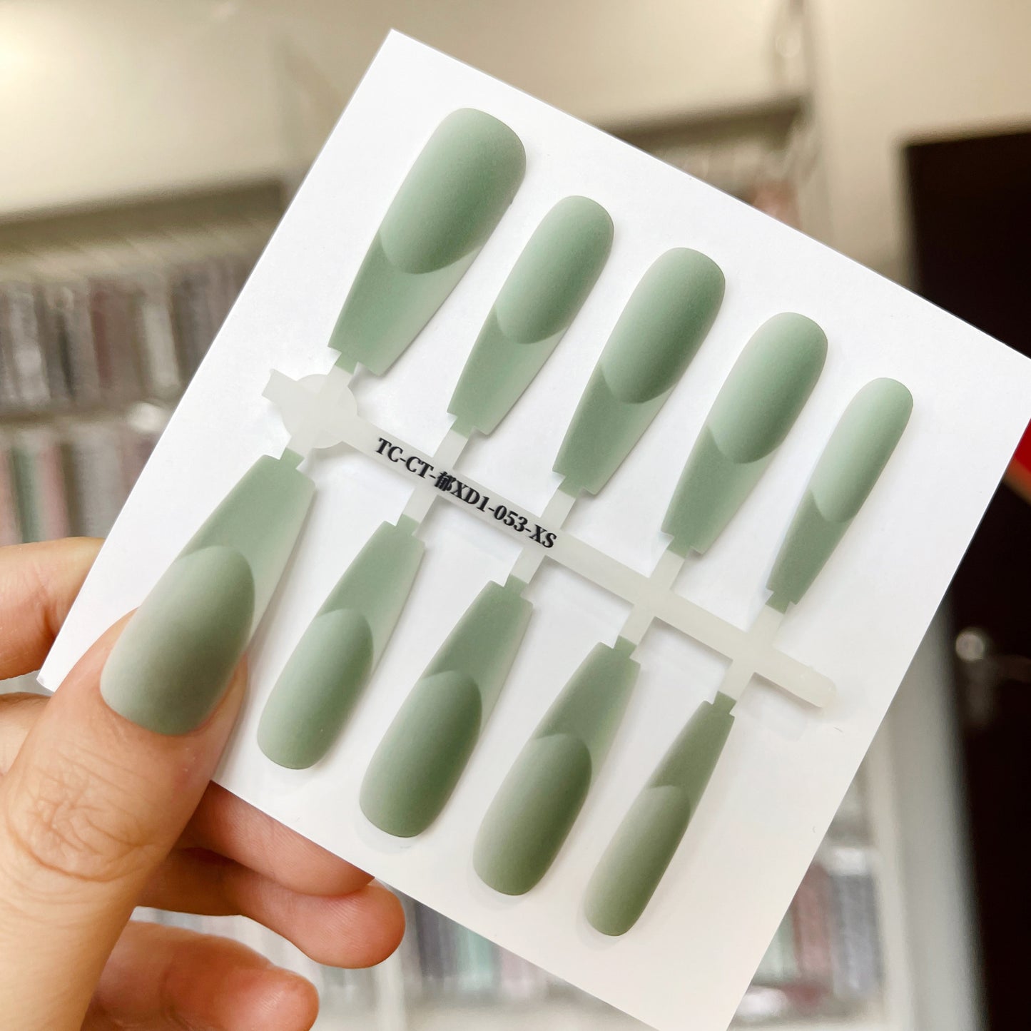 Nail Art Tip Space French Manicure Kit - Multiple Colors & Finishes