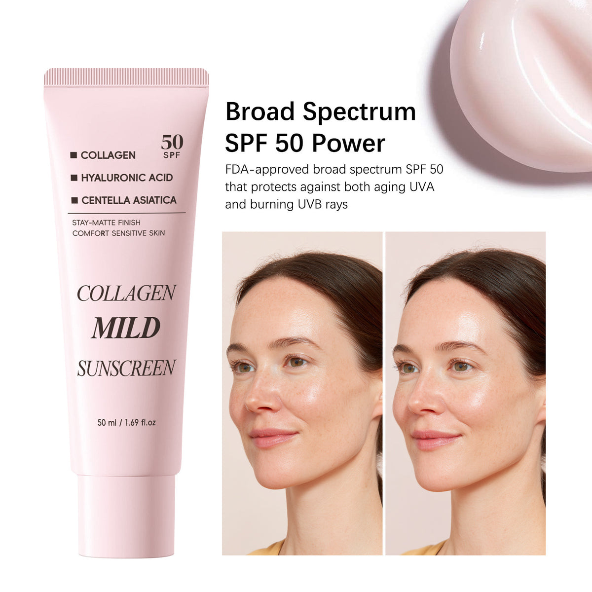 Unisex Collagen Sunscreen 50ml