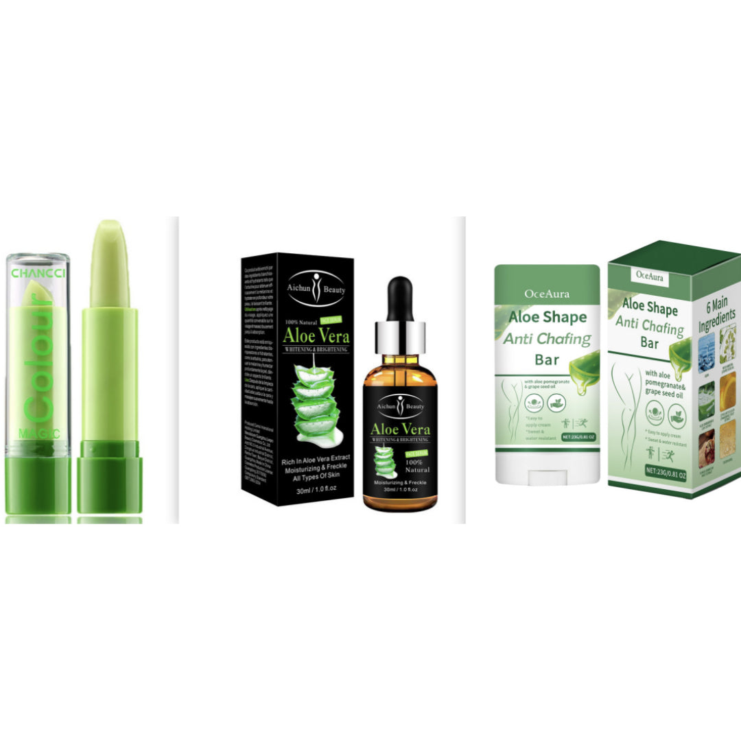 Aloe Shape Anti Chafing Bar Set