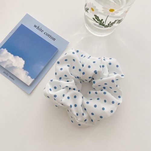 Korean Fruit Pig Large Intestine Hair Ring Organza Hair Accessory for Women