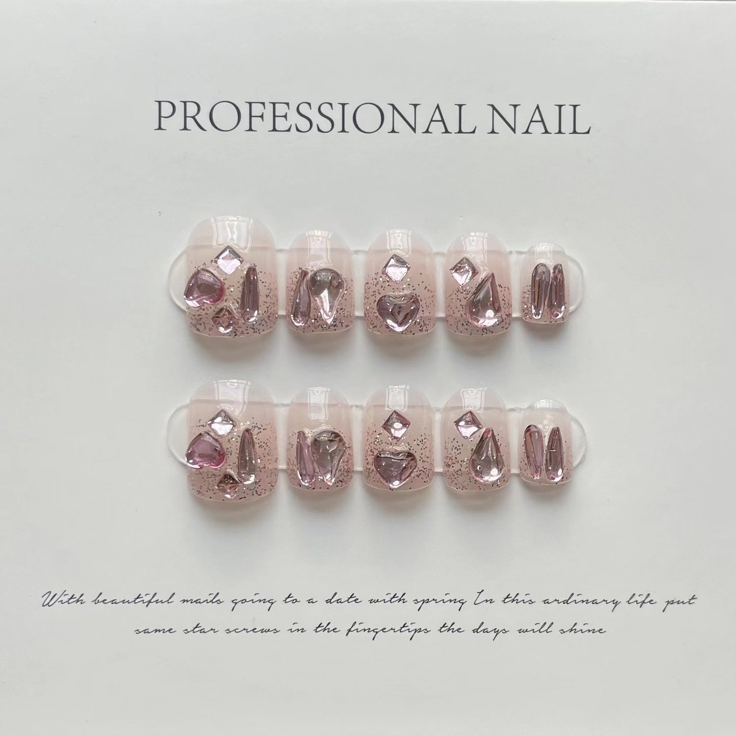 Hand-Worn Armor Nail Stickers Nail Art Patch for Nail Decoration