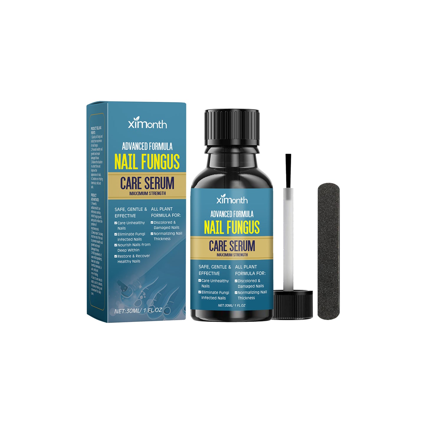 Nail Repair Solution with Essential Oils for Damaged & Fungal Nail Care