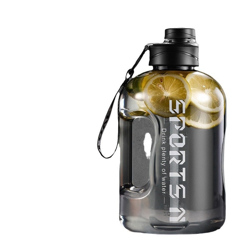 Large Capacity Sports Water Bottle - 2.7L Tritan Hydration Bottle for Fitness & Exercise