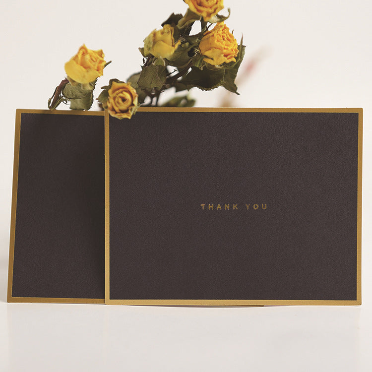 Bronzing Border Business Invitation Cards - Small Card Assortment