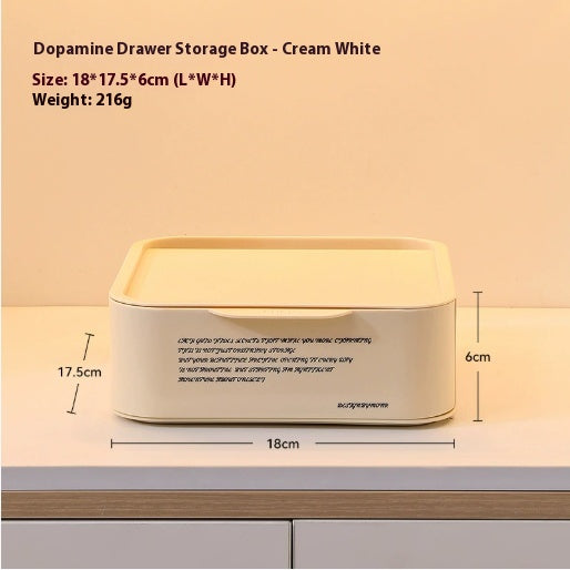Desktop Drawer Storage Rack for Office & Home Organization - Multi-Layer, 18L Capacity