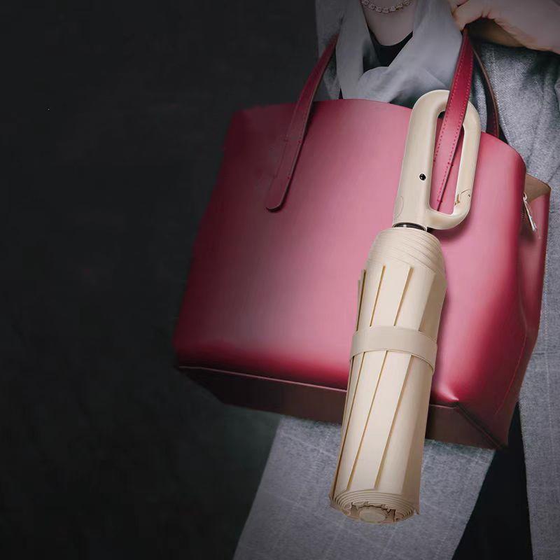 Automatic Foldable Travel Umbrella - Lightweight, Windproof