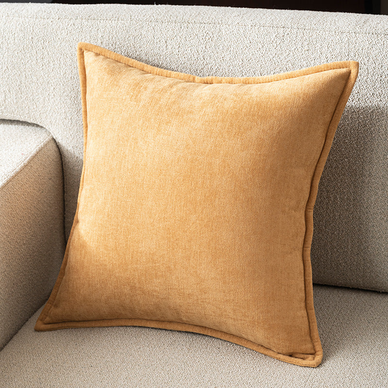 High-End Chenille Throw Pillow Cover and Cushion for Living Room Sofa