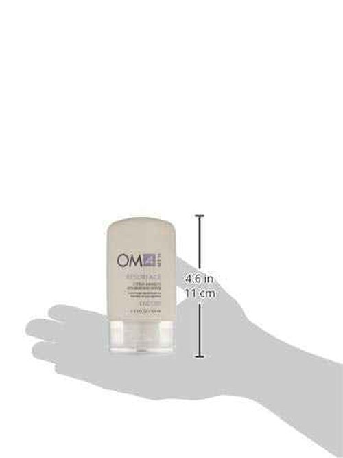 Organic Male OM4 Resurface: Citrus Bamboo Resurfacing Scrub - Mens Gentle Exfoliator Renews Hydrates Skin