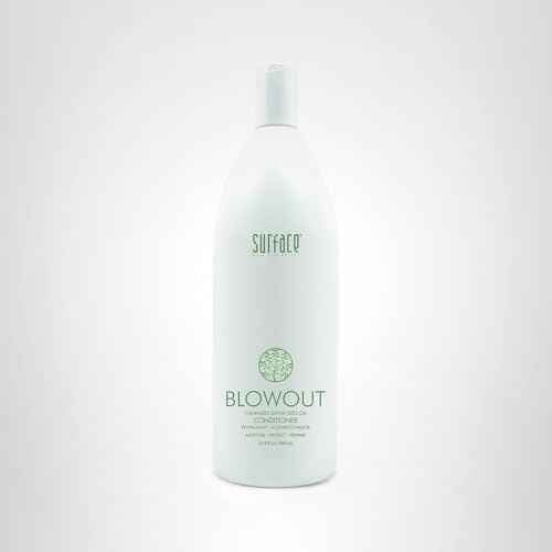 Surface Hair - Blowout Condtioner – Organic Ingredients for Women and Men, Heat-Resistant with Babassu Oil for Longer Lasting Blowouts - 33.8 fl oz