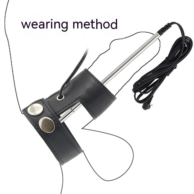 Men's Electric Shock Penis Ring Urethral Plug with Remote Control - Adult Wellness