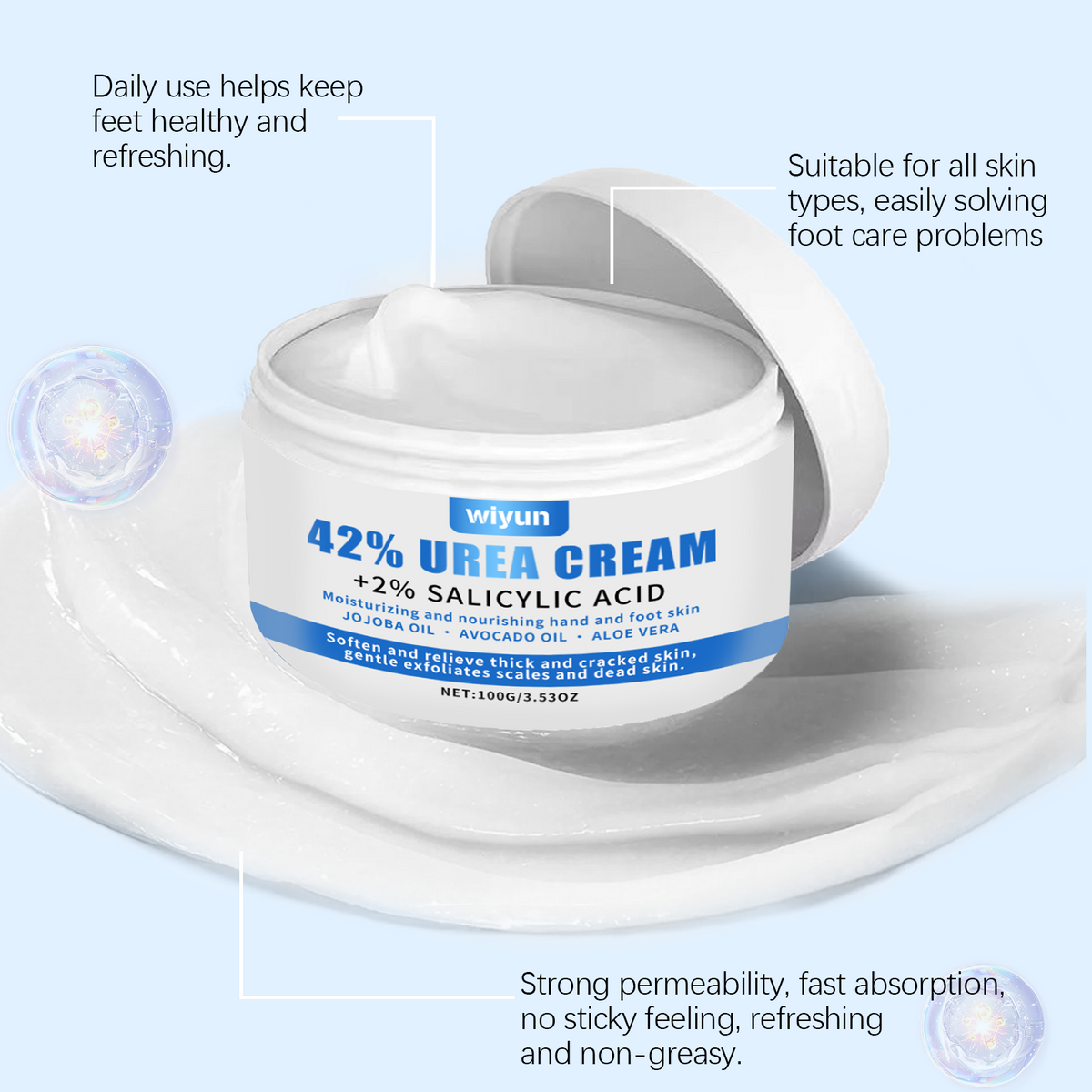 Urea Moisturizing Foot Repair Cream 100g
