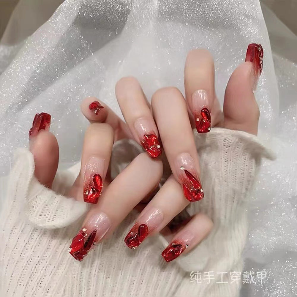 Hand-Worn Armor Nail Stickers Nail Art Patch for Nail Decoration