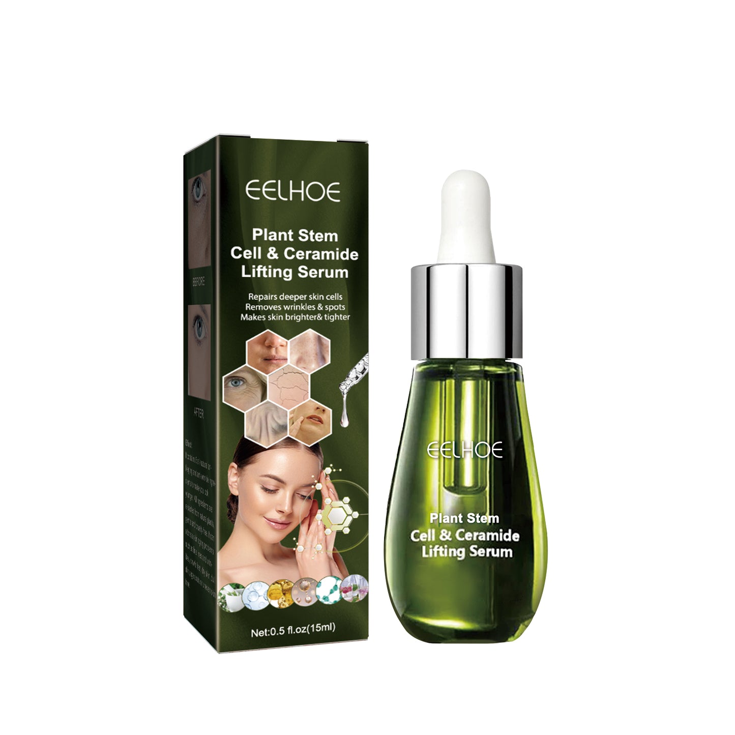 Ceramide Firming Facial Serum - Anti-Aging Wrinkle Repair Essence