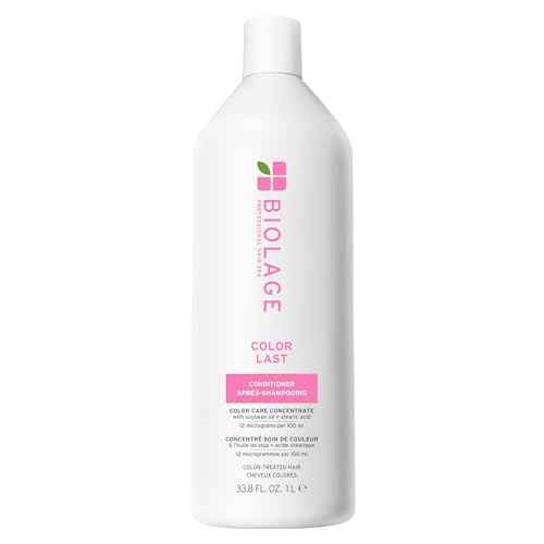 Biolage Color Last Conditioner - Protects & Preserves Color Treated Hair, Hydrates & Repairs Damaged Hair, Adds Shine, Vegan, Paraben-Free