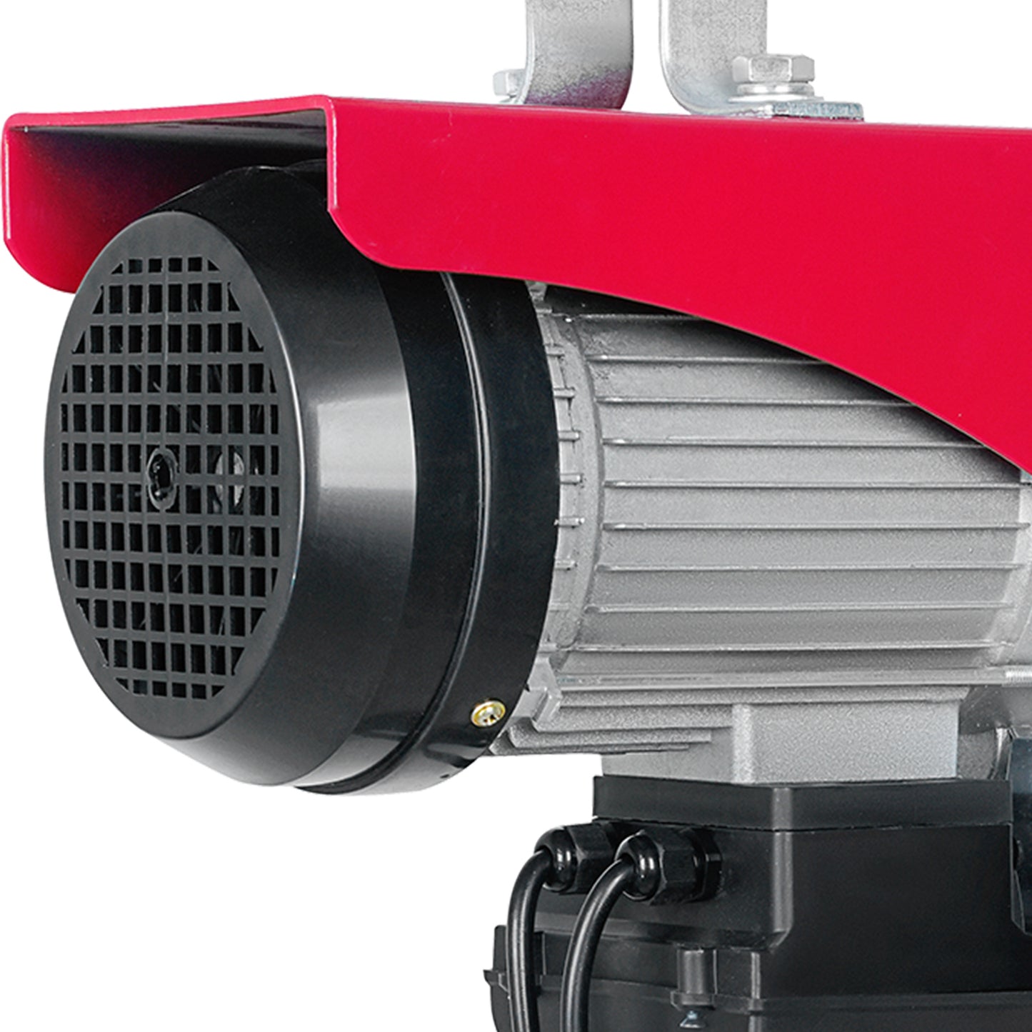 Electric Hoist 1320 Lb Capacity 1150W Steel Wire Winch with Remote for Garage & Industrial Use