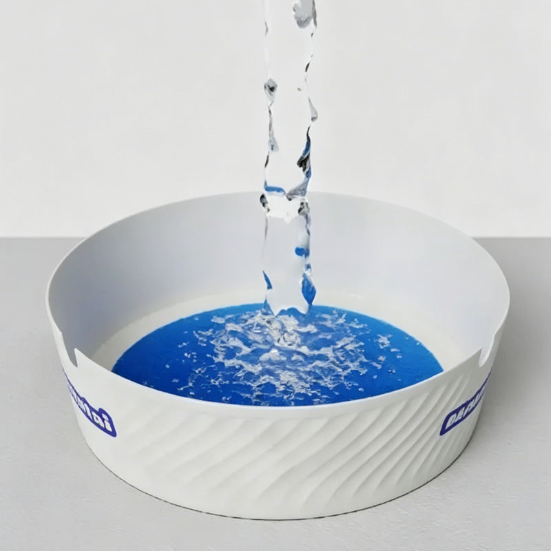 25pcs Disposable Ashtrays with Water Foaming Sand Base