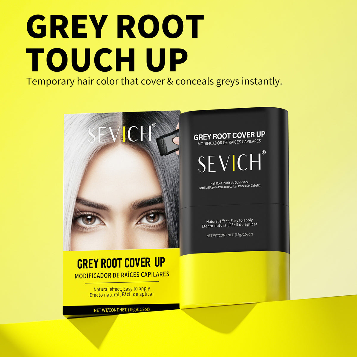 Grey Root Cover Up Stick - Instant Hair Concealer