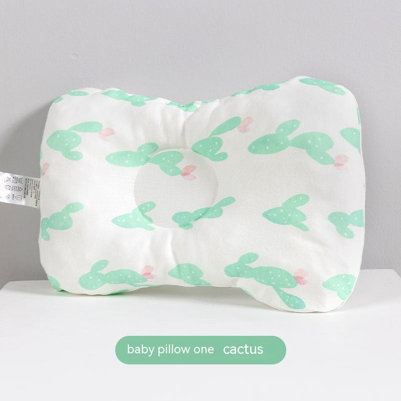 Newborn Infant Anti-Deviation Head Pillow - Baby Shaping Pillow 23x30cm