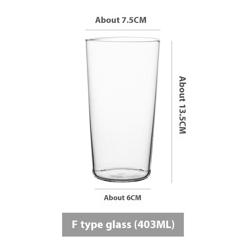 Simple Ins Style Handmade Crystal Glass Goblet - Multiple Variants