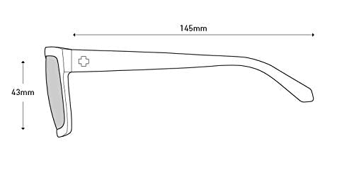 Spy Shandy Crystal - Gray with Gold Mirror