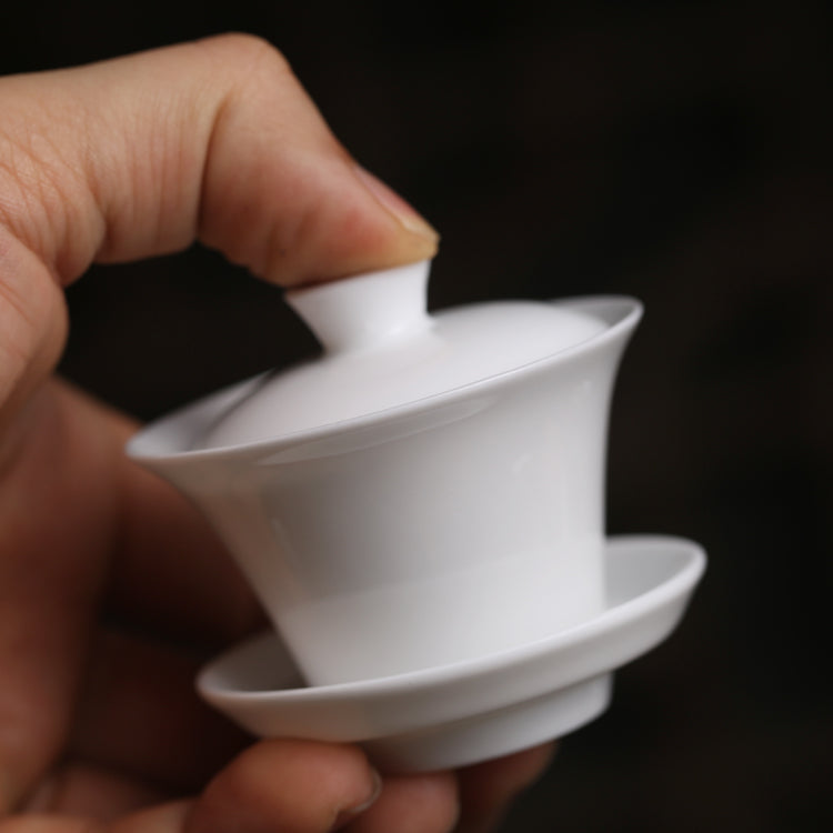Mini Porcelain Tureen Set for Tea and Serving - White & Bone China Options