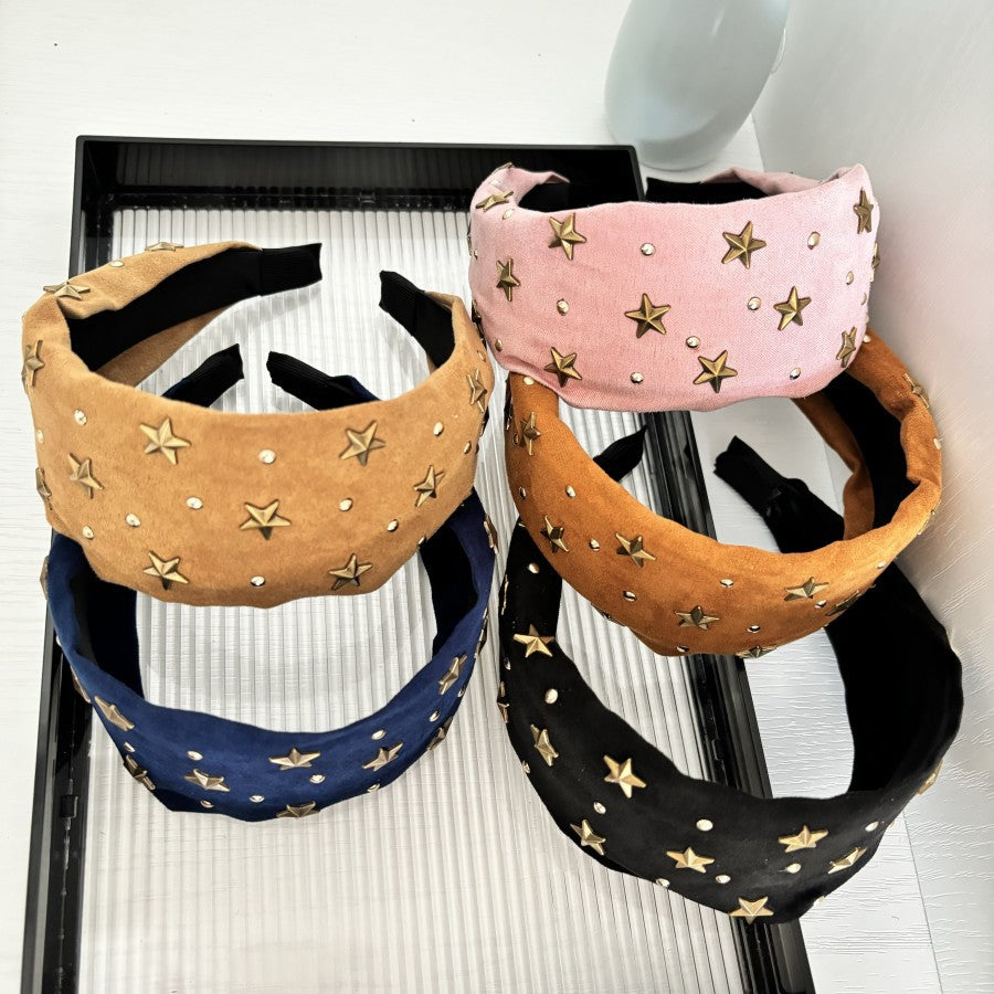 All-Match Rivet Headband for Women - Simple, Stylish Hair Accessory