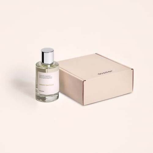 Dossier - Ambery Saffron - Eau de Parfum - Inspired by MFK's B.accarat R.ouge 5.40 - Vegan, Unisex Perfume Spray - 3.4 Fl Oz (100ml)