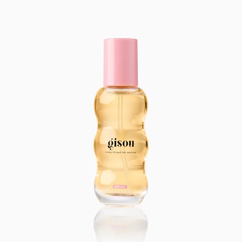 Gisou Honey Infused Hair Perfume Mini ? Long-Lasting Hair Fragrance with Mirsalehi Honey & Argan Oil, Wild Rose, 0.5 Fl Oz