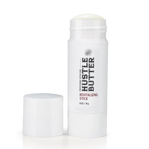 Hustle Butter Tattoo Aftercare - Portable Balm Stick - On The Go Tattoo Aftercare - Naturally Derived Vegan Cruelty Free - Mess Free - 1.6 oz