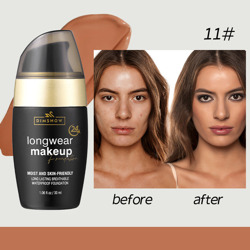 Long-Lasting Oil Control Liquid Foundation Cream for All Skin Types