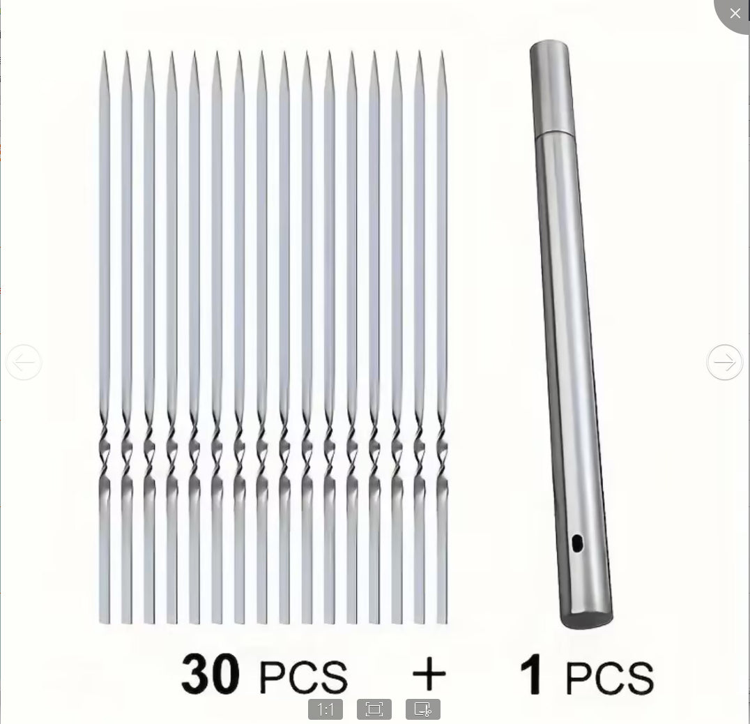 Portable Charcoal Grill Set for Outdoor Cooking - Multiple Styles