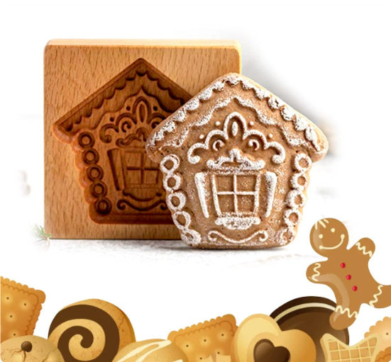 Cookie Cutter & Stamp Set for Baking - Provance Rose Style, Multiple Variants
