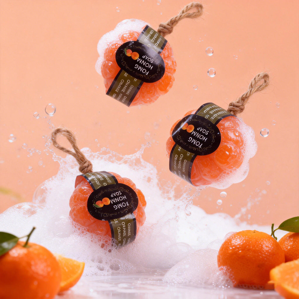 Orange Fruit Soap Bar - 60g