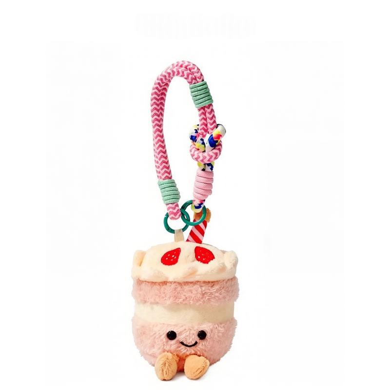 Creative Plush Toy Afternoon Tea Decoration Set - Fun Cartoon Gift