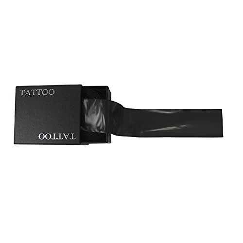 Tattoo Clip Cord Covers,DOWEI One Box of 100PCS Plastic Black Clip Cord Sleeves,Tattoo Clip Cord Bags for Tattoo Supply (Black)
