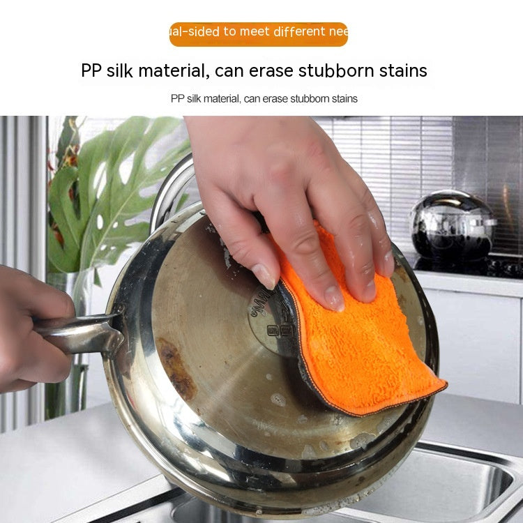 S-Type Kitchen Cleaning Sponge Mop 9x14cm - Household Dishwashing Tool
