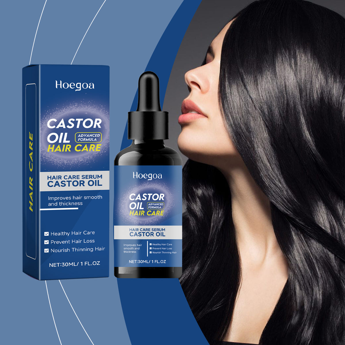 Hair Care Solution for Hair Smoothness - 30ML Nourishing Treatment